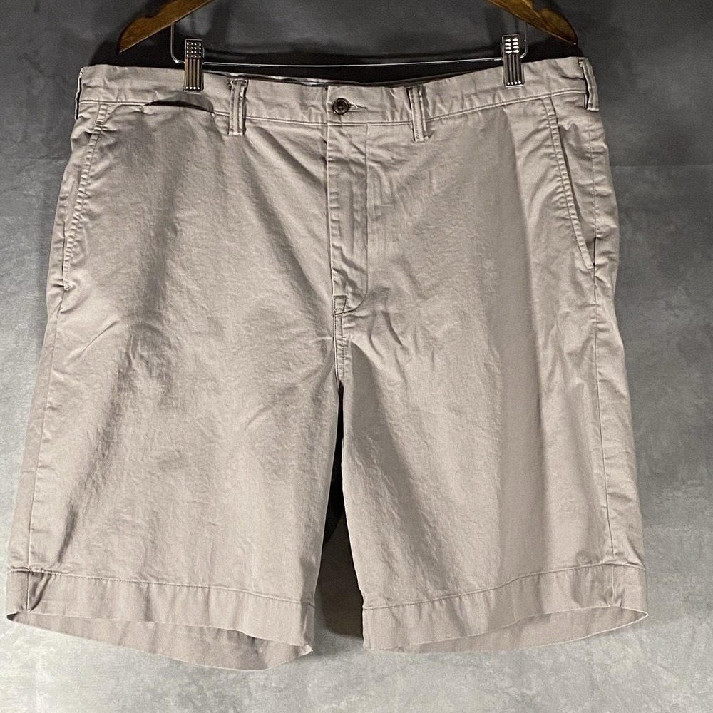 Polo Ralph Lauren Stretch Classic Fit Chino Shorts Size 38 Grey Outdoor